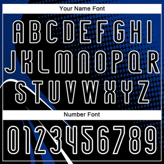 Custom Black Thunder Blue-White Lines And Dots Sublimation Volleyball Uniform Jersey