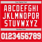 Custom Fire Red White Authentic Basketball Jersey