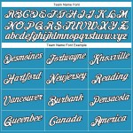 Custom Panther Blue White-Black Performance T-Shirt