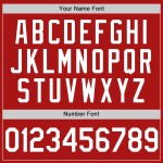 Custom Red White Authentic Throwback Baseball Jersey