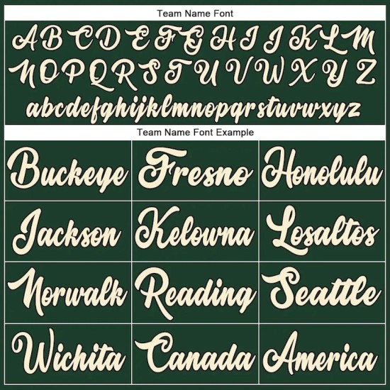 Custom Hunter Green Cream-Black Authentic Throwback Basketball Jersey