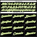 Custom Stitched Black White-Neon Green Sports Pullover Sweatshirt Hoodie